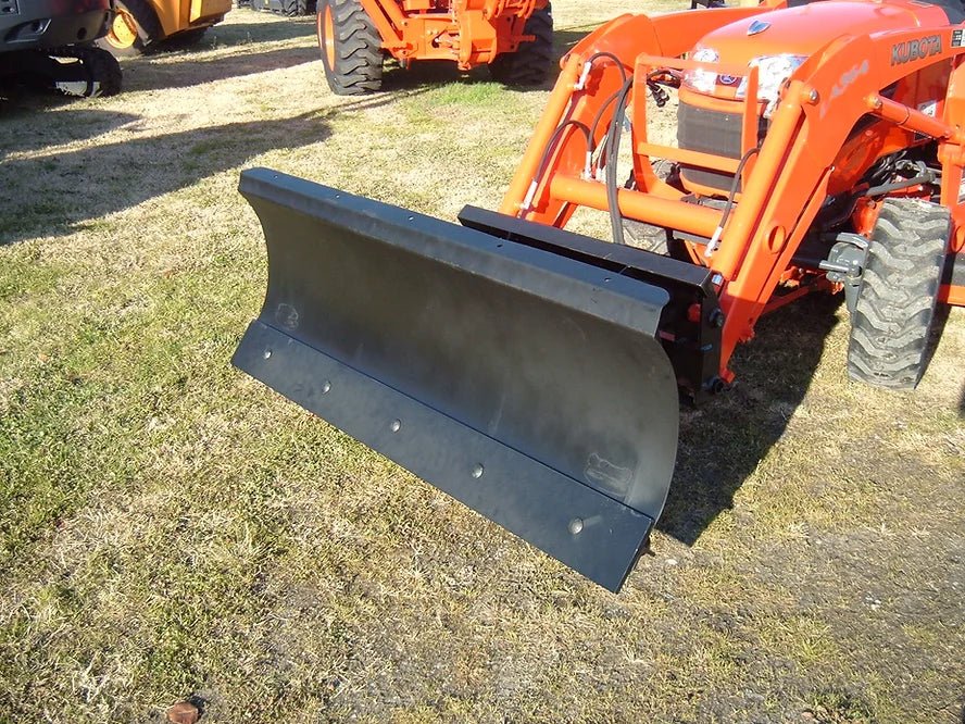 Front Blade for Sub Compact Tractors up to 50 hp Tractors - Hydraulic Articulation - Lane Shark USA