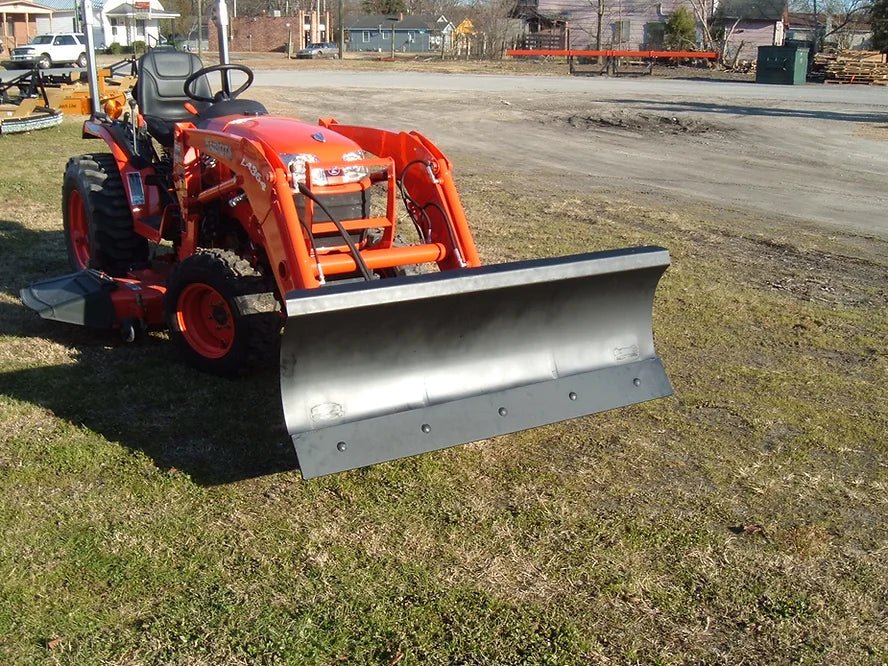 Front Blade for Sub Compact Tractors up to 50 hp Tractors - Manual Articulation - Lane Shark USA