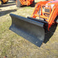 Front Blade X for 50 - 90 hp Tractors - Manual Articulation - Lane Shark USA